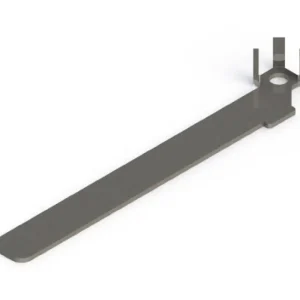 Populair Chiave Registro Domina HP 05053 Giesse per cerniera porta, Acciaio finitura Zincata